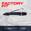 Exterior Door Handle Black/Chrome Replacement for Chevrolet Impala (2014) OE Part # 13590678 |  Front Left Driver Side