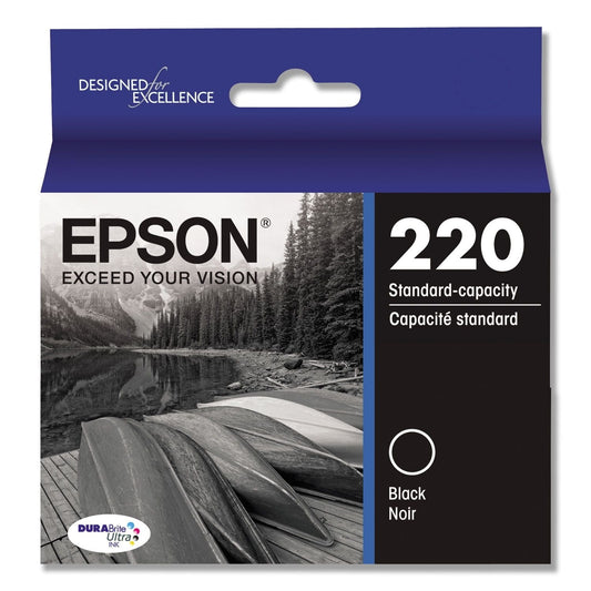 Epson T220120-S (220) DURABrite Ultra Ink, 175 Page-Yield, Black EasyOptionXY LLC
