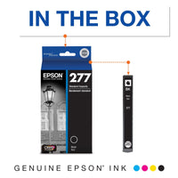 EPSON 277 Claria Photo HD Ink Standard Capacity Black Cartridge (T277120-S) Works with Expression Photo XP-850, XP-860, XP-950, XP-960, XP-970 EasyOptionXY LLC