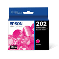 Epson 202 Standard-capacity Magenta Ink Cartridge works with WF-2860 and XP-5100 EasyOptionXY LLC