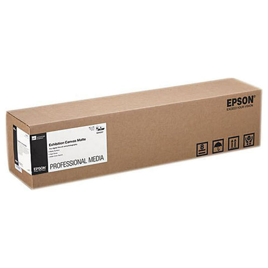 Epson S045257 Exhibition Canvas Matte Archival Inkjet Paper (24" x 40' Roll) EasyOptionXY LLC