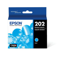 EPSON 202 Claria Ink Standard Capacity Cyan Cartridge (T202220-S) Works with WorkForce WF-2860, Expression XP-5100 EasyOptionXY LLC