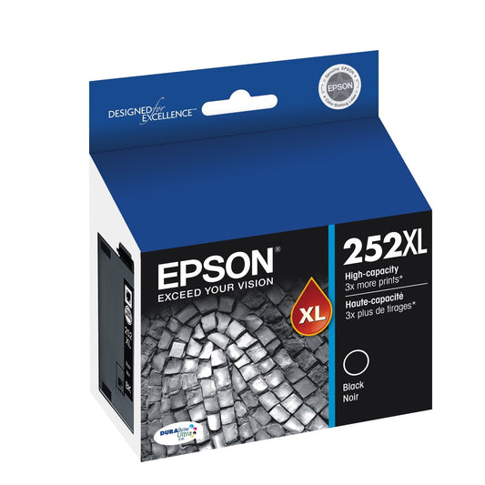 EPSON T252 DURABrite Ultra Genuine Ink High Capacity Black Cartridge EasyOptionXY LLC