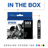 Epson 202 Standard-capacity Black Ink Cartridge for XP-5100 and WF-2860 EasyOptionXY LLC
