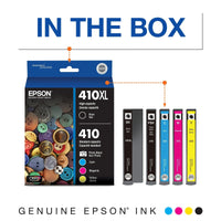 Epson 410XL High-capacity Black/Color Combo Pack Ink Cartridges EasyOptionXY LLC