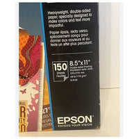 Epson S042384 Brochure and Flyer Paper Matte, Double-Sided White, White EasyOptionXY LLC