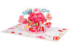 XOXO Hugs & Kisses Pop-Up Valentine’s Day Pop Up Card