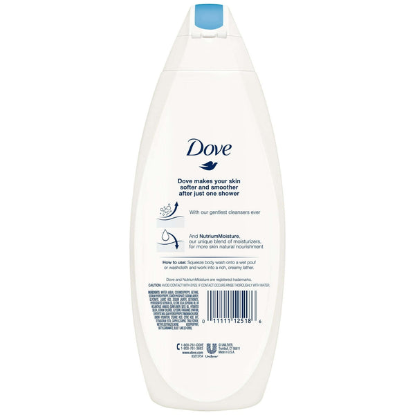2 Pack - Dove Body Wash Gentle Exfoliating 22 oz EasyOptionXY LLC