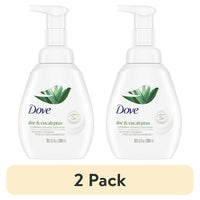 (2 pack) D ove Nourishing Women's Foaming Hand Soap All Skin Aloe & Eucalyptus, 10.1 oz EasyOptionXY LLC
