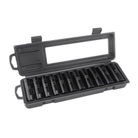 Hyper Tough 11-Piece 1/2" Drive Deep 6-Point Impact Metric Socket Set EasyOptionXY LLC