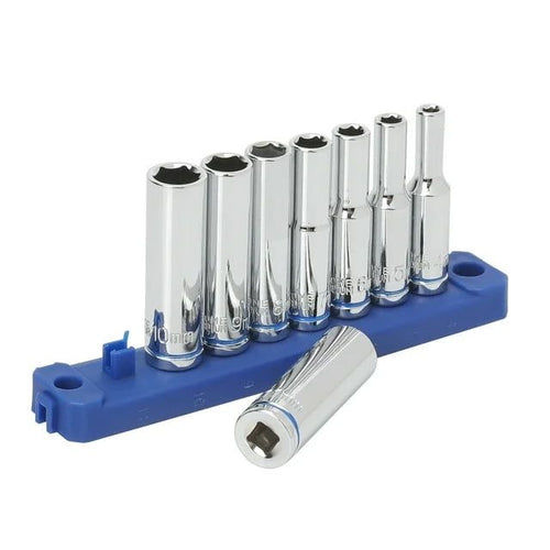 Hyper Tough 19 Piece 1/4 inch Drive Ratchet and Socket Set, Deep Sockets, 43233 EasyOptionXY LLC