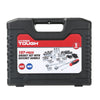 Hyper Tough 107 Piece 1/4, 3/8, and 1/2 inch Socket Set UJ5398TA EasyOptionXY LLC