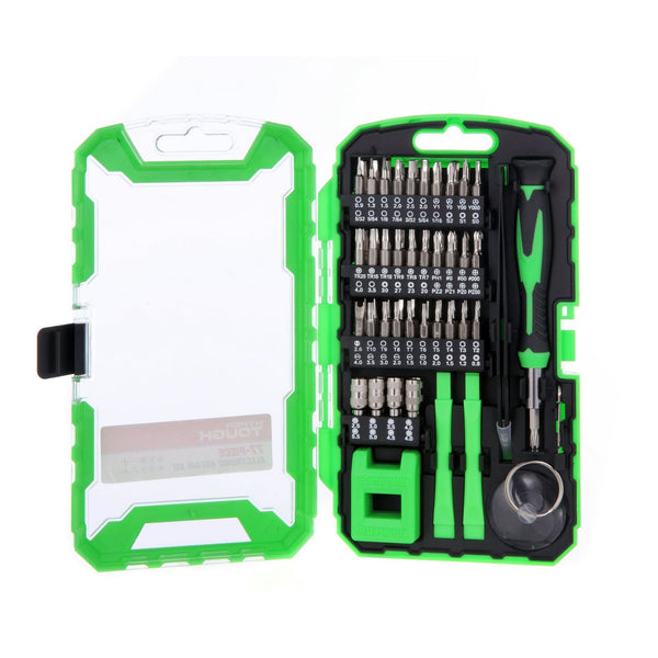 Hyper Tough 77 Piece Computer Repair Kit with Precision Bits and Storage Case TS85134A EasyOptionXY LLC