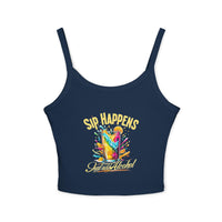 Playful & Stylish Womens Spaghetti Strap Tank Top
