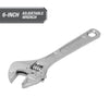 Hyper Tough 6-inch Adjustable Wrench, Steel Construction, Model 43179 EasyOptionXY LLC