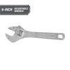Hyper Tough 6-inch Adjustable Wrench, Steel Construction, Model 43179 EasyOptionXY LLC