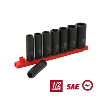 Hyper Tough 9-Piece 1/2 inch Deep and Standard Drive Impact Socket Set Bundle EasyOptionXY LLC