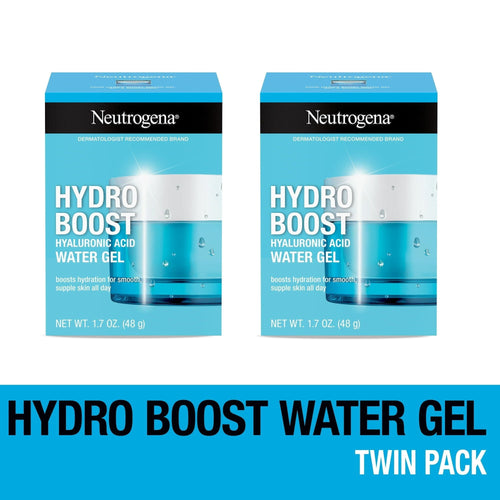 2 pack) Neutrogena Hydro Boost Water Gel Face Moisturizer Lotion with Hyaluronic Acid, 1.7 oz EasyOptionXY LLC