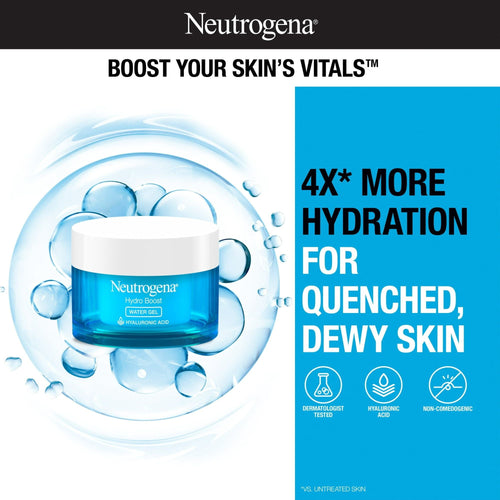 2 pack) Neutrogena Hydro Boost Water Gel Face Moisturizer Lotion with Hyaluronic Acid, 1.7 oz EasyOptionXY LLC
