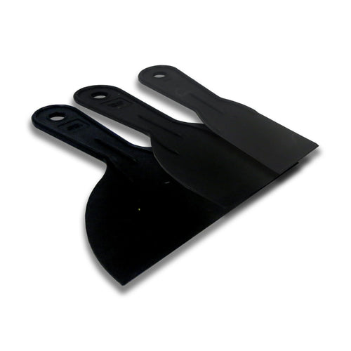 Hyper Tough Plastic Putty Knife Set, 3 Piece (1.5", 3" and 6") EasyOptionXY LLC