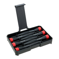 Hyper Tough 6 Piece Multiple Tip Precision Screwdriver Set with Storage Case TS85150N EasyOptionXY LLC