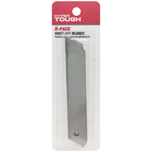 Hyper Tough K7BHT 18mm Carbon Steel Snap-off Blades, 5-Pack EasyOptionXY LLC