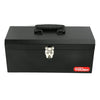 Hyper Tough 16-inch Black Metal Tool Box with Removable Tool Tray EasyOptionXY LLC