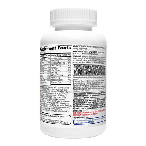 Equate One Daily Women's Tablets Multivitamin/Multimineral Supplement; 200 Count EasyOptionXY LLC