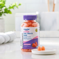 Equate Advanced Hair; Skin & Nails Gummies Dietary Supplement; 90 Count EasyOptionXY LLC