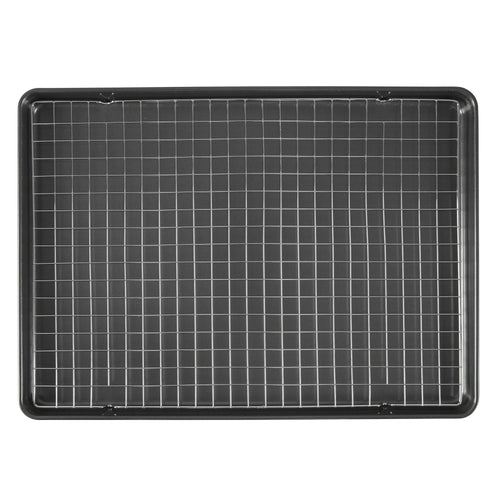 Wilton Bake It Better Steel Non-Stick 15 x 21-inch Mega Cookie Pan and 14.5 x 20-inch Chrome Cooling Grid Set EasyOptionXY LLC