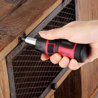 HyperTough 7 Piece Ratcheting Screwdriver Set TS70896N EasyOptionXY LLC