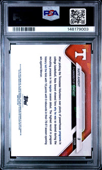 Graded 2025 Topps Bowman U Now Nate Ament #3 Gold Foil /50 Rookie RC Basketball Card PSA 10 Gem Mint