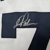 Autographed/Signed Dean Palmer Detroit White Baseball Jersey Beckett BAS COA