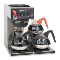 BUNN® CWTF-3 Three Burner Automatic Coffee Brewer