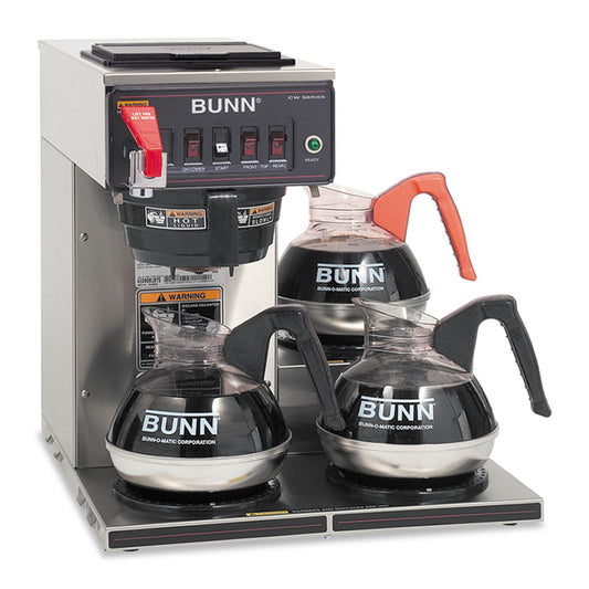 BUNN® CWTF-3 Three Burner Automatic Coffee Brewer