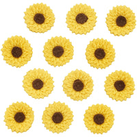 Wilton Sunflower Royal Icing Decorations, Yellow, 0.63 oz. EasyOptionXY LLC
