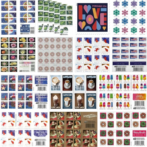 Mystery Forever Postage Stamps – 20 or 100