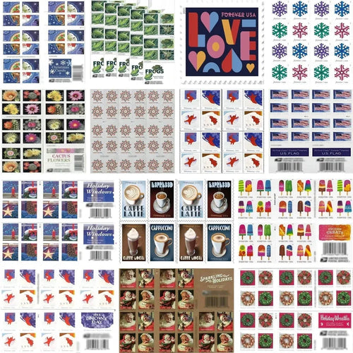 Mystery Forever Postage Stamps – 20 or 100