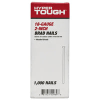 Hyper Tough 18-Gauge 2" Glue Collated Brad Nails (1000 Count) EasyOptionXY LLC