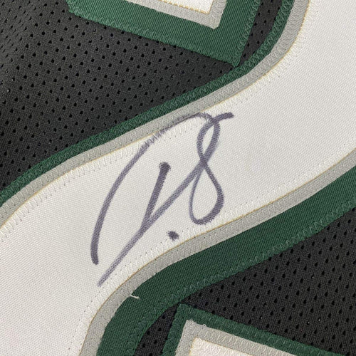 Autographed/Signed Darius Slay Jr. Philadelphia Black Football Jersey JSA COA