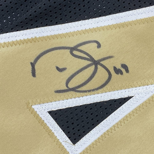 Autographed/Signed Darren Sproles New Orleans Black Football Jersey JSA COA