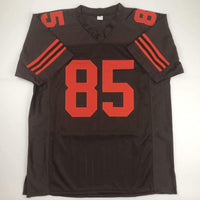 Autographed/Signed David Njoku Cleveland Color Rush Football Jersey PSA/DNA COA