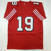 Autographed/Signed Deebo Samuel San Francisco Red Alternate Football Jersey JSA COA