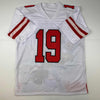 Autographed/Signed Deebo Samuel San Francisco White Portrait Football Jersey JSA COA