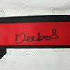 Autographed/Signed Deebo Samuel Sr. #1 San Francisco White Alternate Football Jersey JSA COA