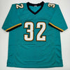 Autographed/Signed Maurice Jones-Drew Jacksonville Teal Football Jersey Beckett BAS COA