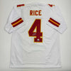 Autographed/Signed Rashee Rice Kansas City White Football Jersey JSA COA