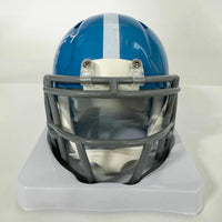Autographed/Signed Earl Campbell & Warren Moon "HOF 91" & "HOF 06" Houston Oilers Mini Football Helmet Beckett BAS COA