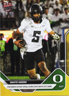 2025 Topps Bowman U Now Dante Moore #21 Gold Foil /50 Oregon Ducks Rookie RC Football Card