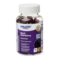 Equate Black Elderberry Gummies; Immune Health Support; 60 Count EasyOptionXY LLC